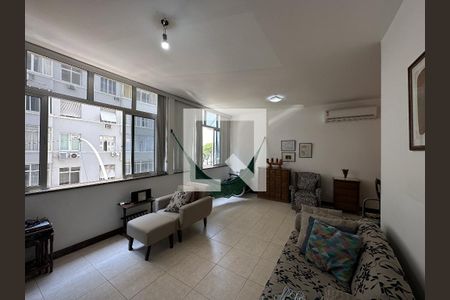 Sala  de apartamento à venda com 2 quartos, 112m² em Copacabana, Rio de Janeiro