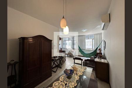 Sala  de apartamento à venda com 2 quartos, 112m² em Copacabana, Rio de Janeiro