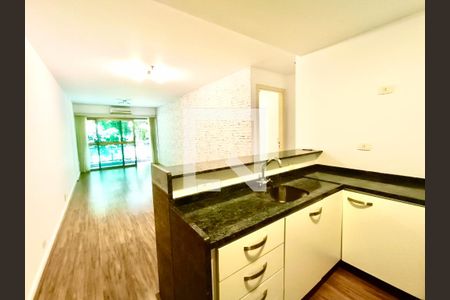 Sala  de apartamento à venda com 1 quarto, 60m² em Lagoa, Rio de Janeiro