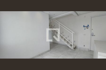 Sala de apartamento à venda com 3 quartos, 84m² em Parque São Vicente, Mauá