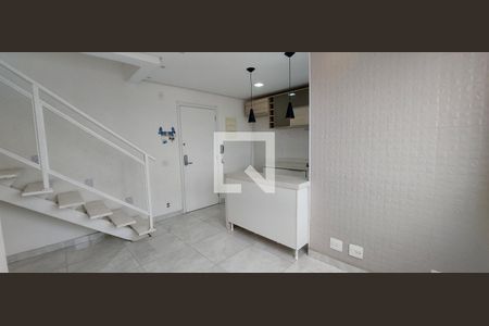 Sala de apartamento à venda com 3 quartos, 84m² em Parque São Vicente, Mauá