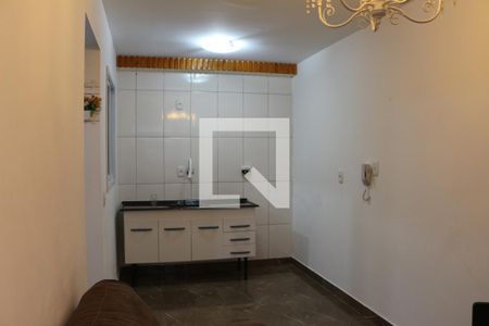 Sala/Cozinha de apartamento para alugar com 1 quarto, 30m² em Penha de França, São Paulo