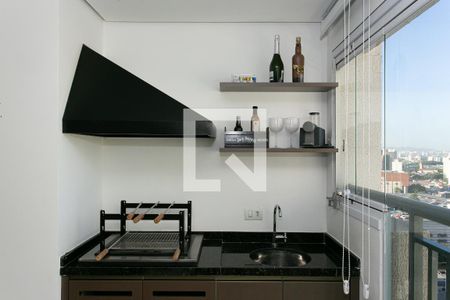 Varanda gourmet de apartamento para alugar com 2 quartos, 81m² em Cidade Mãe do Céu, São Paulo