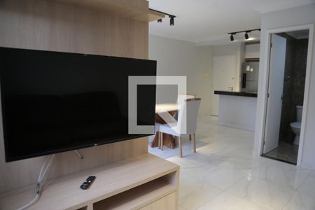 Sala de TV de apartamento para alugar com 2 quartos, 80m² em Piqueri, São Paulo
