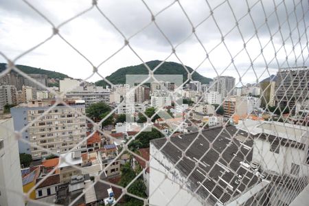 Vista da Sala de apartamento à venda com 3 quartos, 110m² em Botafogo, Rio de Janeiro