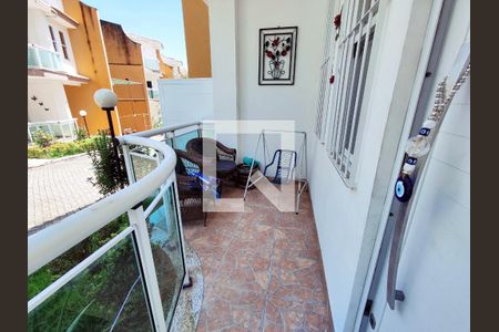 Varanda da Sala de casa de condomínio à venda com 3 quartos, 193m² em Cascadura, Rio de Janeiro