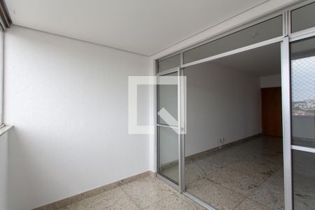 Varanda da Sala de apartamento à venda com 3 quartos, 98m² em Itapoã, Belo Horizonte
