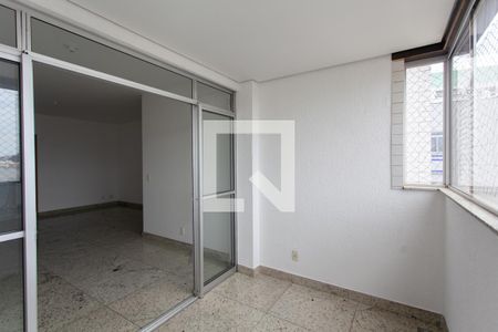 Varanda da Sala de apartamento para alugar com 3 quartos, 98m² em Itapoã, Belo Horizonte