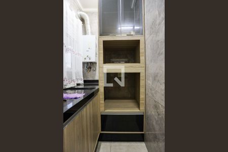 Casa de condomínio para alugar com 208m², 2 quartos e 2 vagasCozinha - detalhes