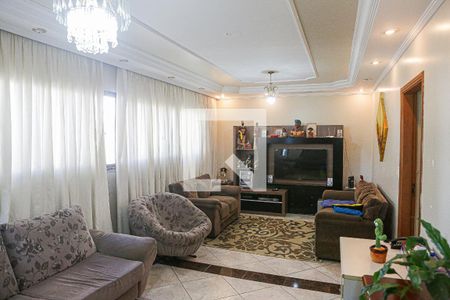 Sala - Sala de Estar de casa à venda com 3 quartos, 247m² em Campestre, Santo André