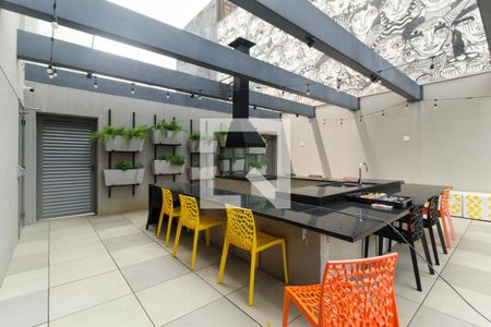 Apartamento para alugar com 27m², 1 quarto e sem vaga Apartamento para alugar com 27m², 1 quarto e sem vagaÁrea comum - Churrasqueira