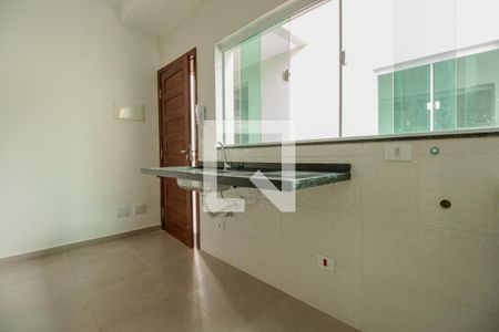Sala - Cozinha de apartamento à venda com 1 quarto, 34m² em Vila São José, São Paulo