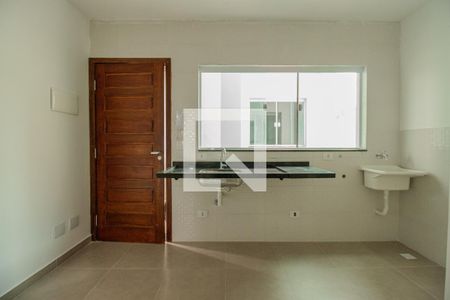 Sala - Cozinha de apartamento para alugar com 1 quarto, 34m² em Vila São José, São Paulo