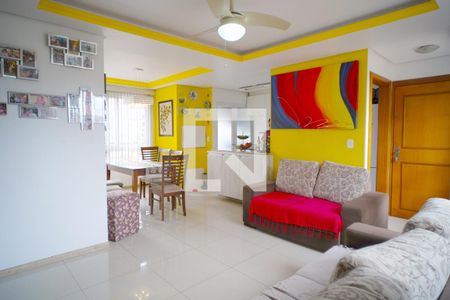 Sala de apartamento à venda com 3 quartos, 79m² em Petrópolis, Porto Alegre