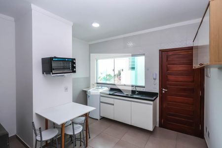 Sala e Cozinha de apartamento para alugar com 1 quarto, 34m² em Vila São José, São Paulo