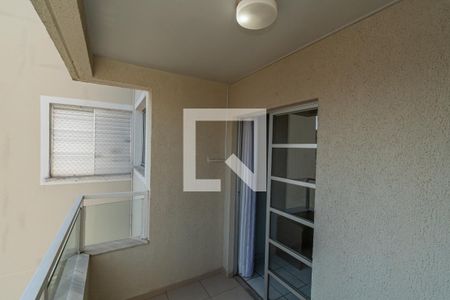 Varanda Sala de Estar/Jantar  de apartamento para alugar com 2 quartos, 60m² em Bonfim, Campinas