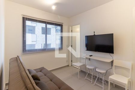 Sala de apartamento para alugar com 1 quarto, 26m² em Vila Buarque, São Paulo