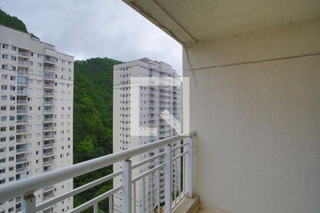 Varanda da Sala de apartamento para alugar com 2 quartos, 63m² em Marapé, Santos
