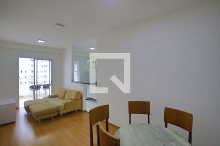 Sala de apartamento para alugar com 2 quartos, 63m² em Marapé, Santos