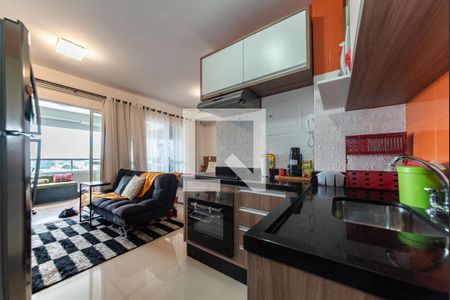 Sala de apartamento para alugar com 1 quarto, 42m² em Vila Dom Pedro I, São Paulo