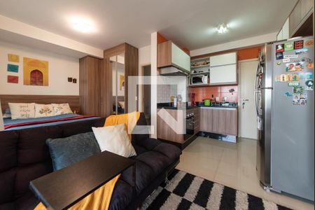 Sala de apartamento para alugar com 1 quarto, 42m² em Vila Dom Pedro I, São Paulo