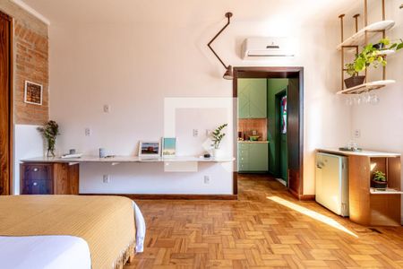Sala/Quarto de kitnet/studio para alugar com 1 quarto, 35m² em Vila Buarque, São Paulo