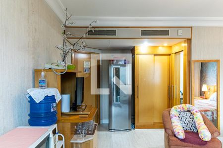 Cozinha - Geladeira de kitnet/studio para alugar com 1 quarto, 32m² em Higienópolis, São Paulo