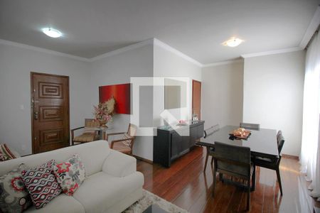 Sala de apartamento à venda com 3 quartos, 95m² em Sion, Belo Horizonte