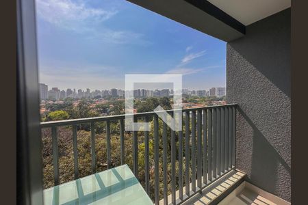 Sacada de kitnet/studio para alugar com 0 quarto, 23m² em Brooklin Paulista, São Paulo
