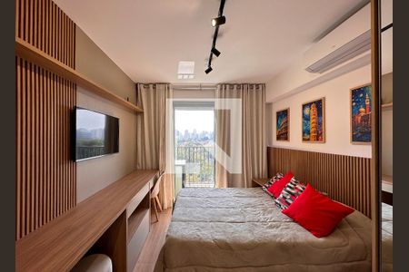 Quarto de kitnet/studio para alugar com 0 quarto, 23m² em Brooklin Paulista, São Paulo