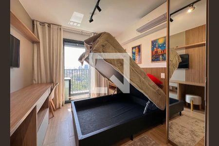 Quarto de kitnet/studio para alugar com 0 quarto, 23m² em Brooklin Paulista, São Paulo