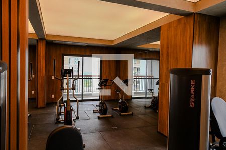 Apartamento à venda com 28m², 1 quarto e sem vaga Apartamento à venda com 28m², 1 quarto e sem vagaÁrea comum - Academia