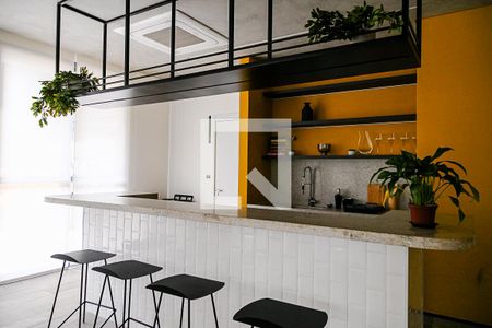 Apartamento à venda com 28m², 1 quarto e sem vaga Apartamento à venda com 28m², 1 quarto e sem vagaÁrea comum - Salão de festas