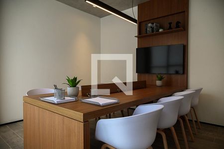 Apartamento à venda com 28m², 1 quarto e sem vaga Apartamento à venda com 28m², 1 quarto e sem vagaÁrea comum - Sala de reunião