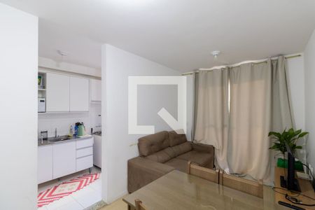 Sala de apartamento para alugar com 2 quartos, 47m² em Parque Dom João Neri, São Paulo