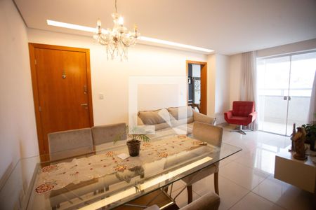 Sala de apartamento à venda com 4 quartos, 120m² em Buritis, Belo Horizonte