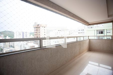 Varanda da Sala de apartamento à venda com 4 quartos, 120m² em Buritis, Belo Horizonte
