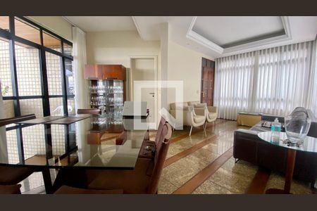 Sala de apartamento à venda com 4 quartos, 139m² em Gutierrez, Belo Horizonte
