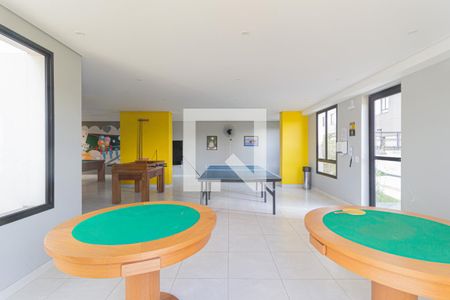 Apartamento para alugar com 37m², 2 quartos e 1 vagaÁrea comum - Salão de jogos