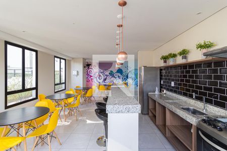 Apartamento para alugar com 37m², 2 quartos e 1 vagaÁrea comum - Salão de festas