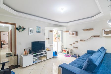 Sala de apartamento para alugar com 3 quartos, 83m² em Vila Homero Thon, Santo André