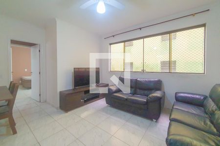 Sala  de apartamento para alugar com 2 quartos, 86m² em Jardim Enseada, Guarujá