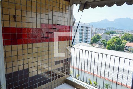 Varanda da Sala de apartamento para alugar com 1 quarto, 75m² em Pechincha, Rio de Janeiro