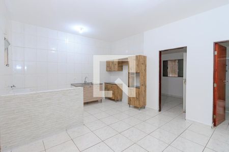 Sala/Cozinha de apartamento para alugar com 1 quarto, 45m² em Jardim Nova Germania, São Paulo