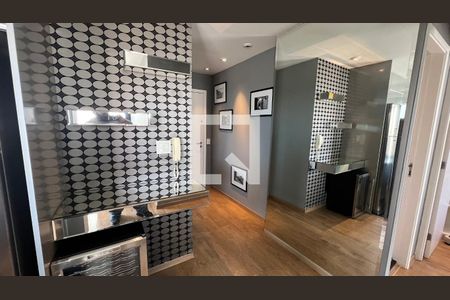 Detalhe Sala de apartamento à venda com 2 quartos, 60m² em Pinheiros, São Paulo