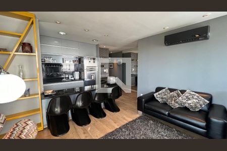 Sala  de apartamento à venda com 2 quartos, 60m² em Pinheiros, São Paulo