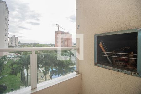 Varanda da Sala de apartamento à venda com 2 quartos, 54m² em Protásio Alves, Porto Alegre