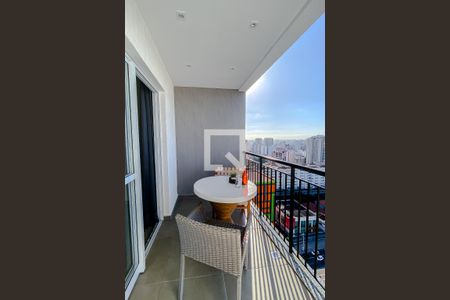 Studio para alugar com 29m², 1 quarto e sem vagaVaranda da Sala/Quarto