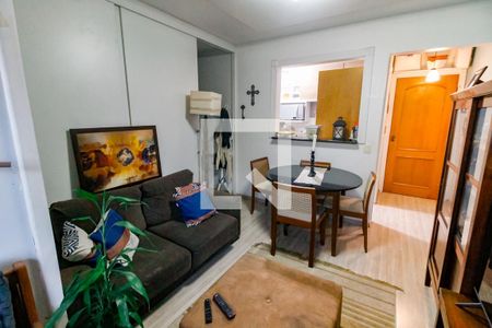 Sala de apartamento à venda com 1 quarto, 36m² em Vila Suzana, São Paulo