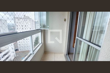 Varanda Sala de apartamento à venda com 2 quartos, 50m² em Utinga, Santo André